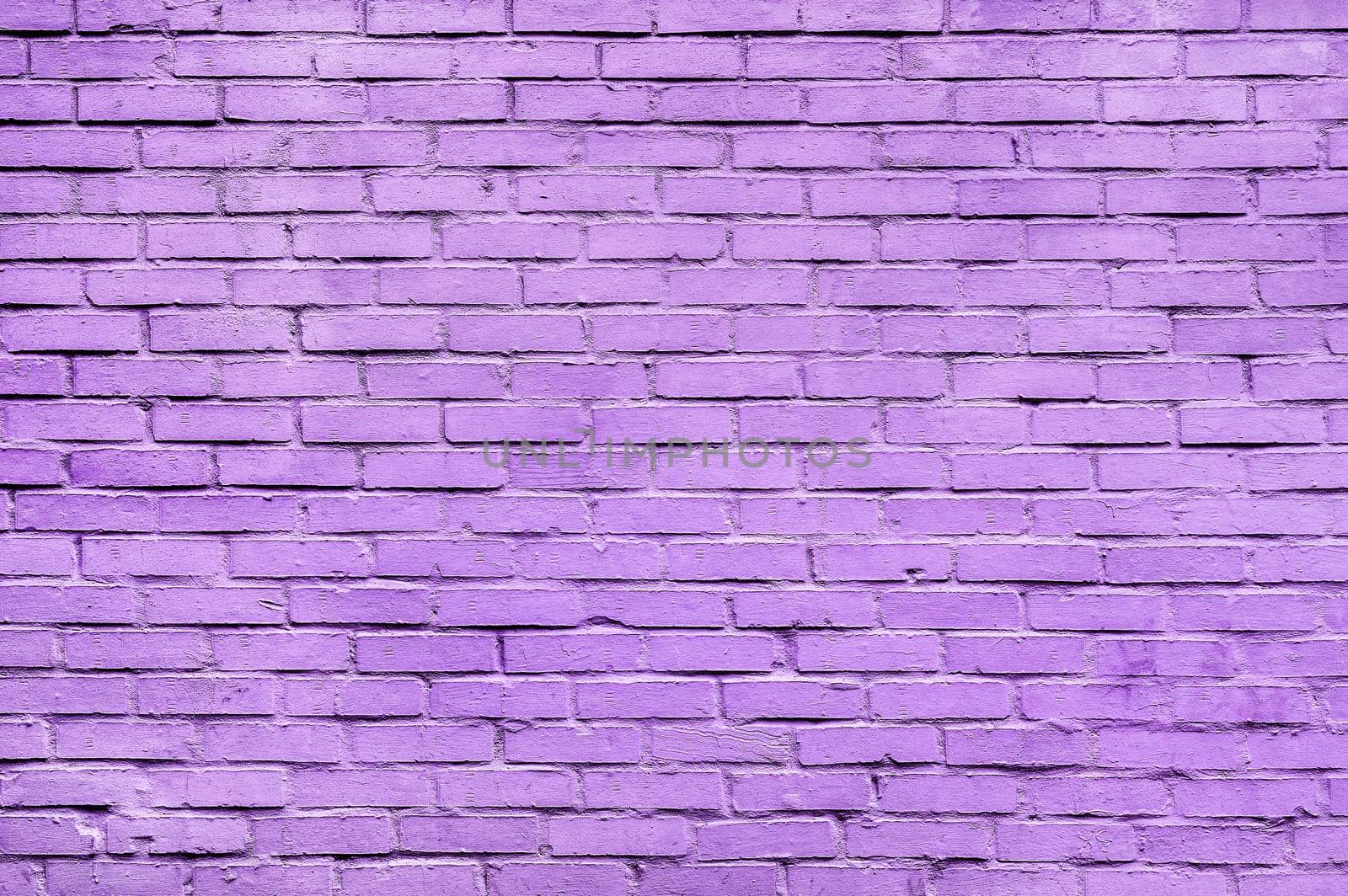 Light violet Brick wall texture close up. by esvetleishaya