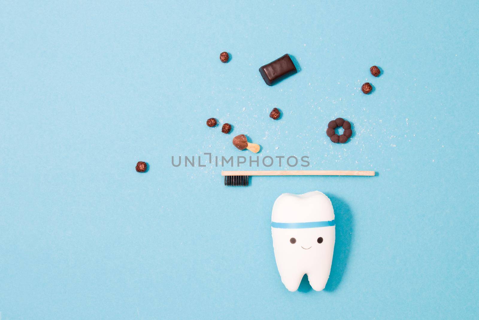 dentistry concept, treatment of toothache in children by natashko