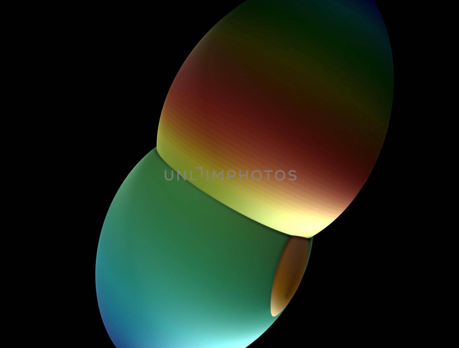 Imaginatory lush fractal texture image abstract background