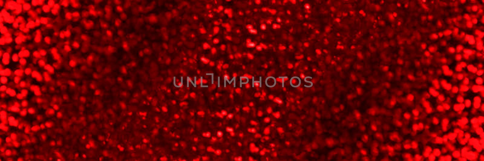 Glitter red neon Eco artificial leather texture close up. Top view. Copy space. by esvetleishaya
