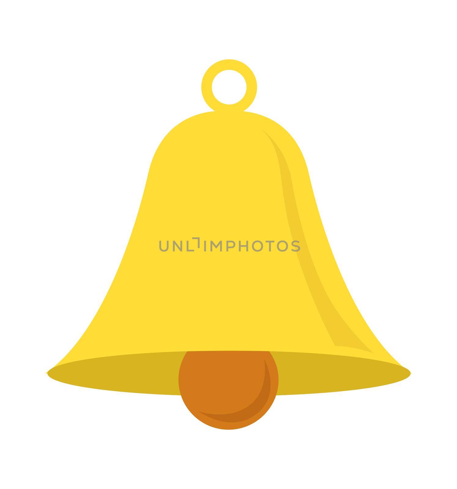 Vector bell icon isolated symbol