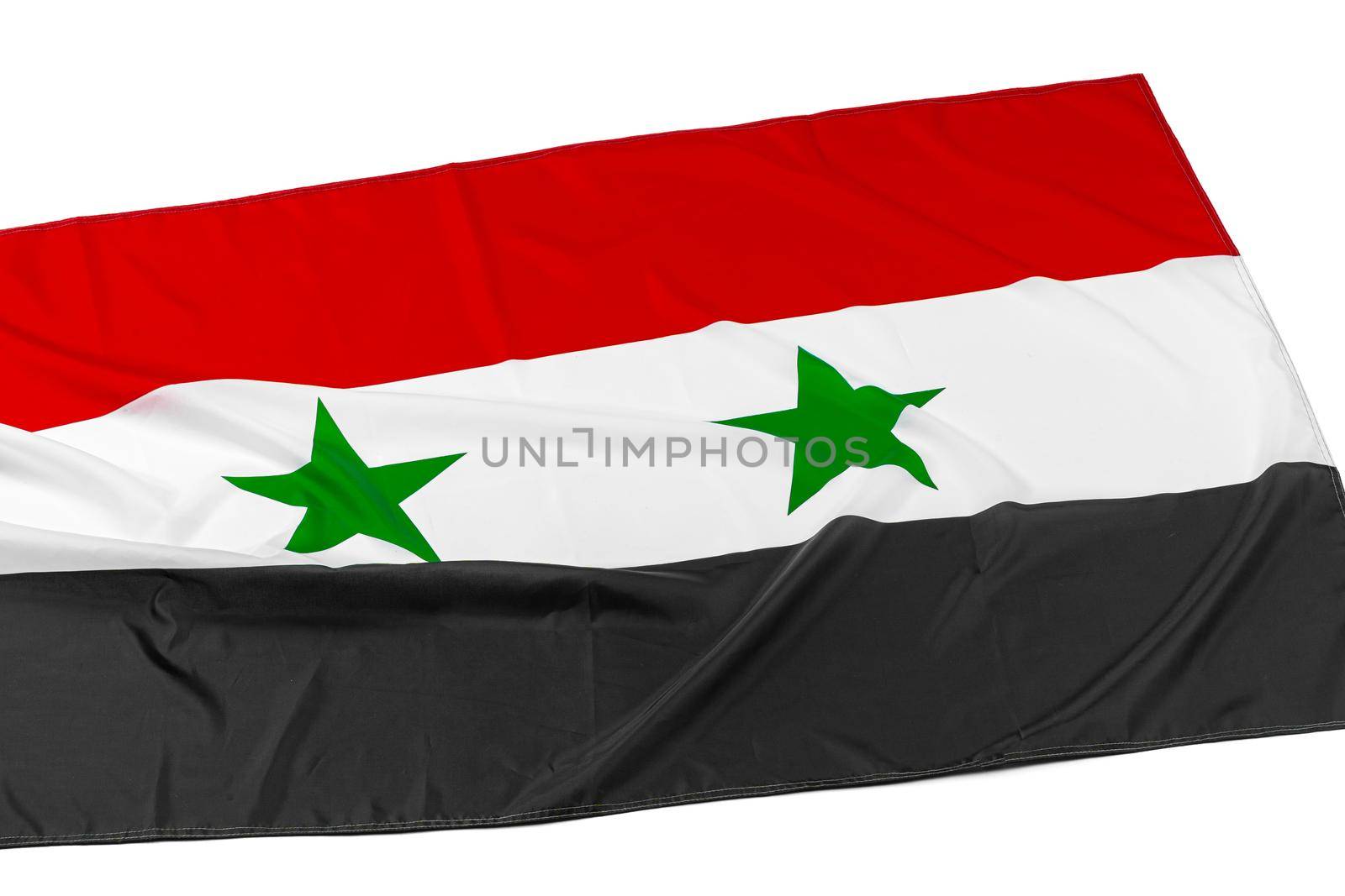 Photo of fabric Syria flag