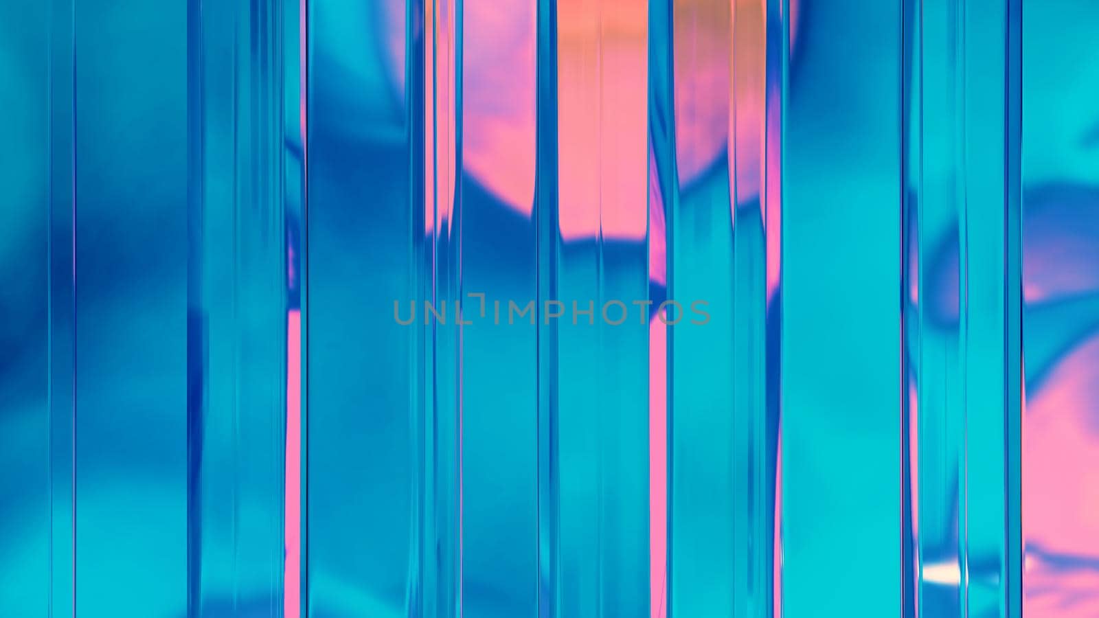 Abstract Glass Prism Colored Minimalist Background 3d render by bawan