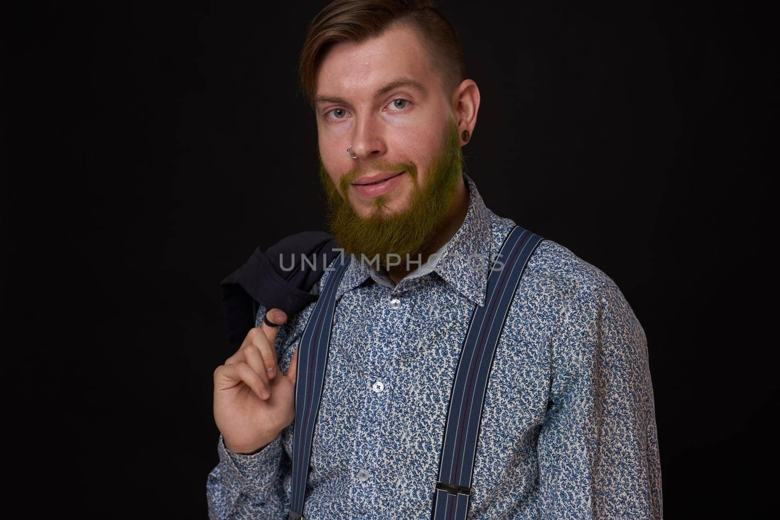 emotional business man manager office posing. High quality photo