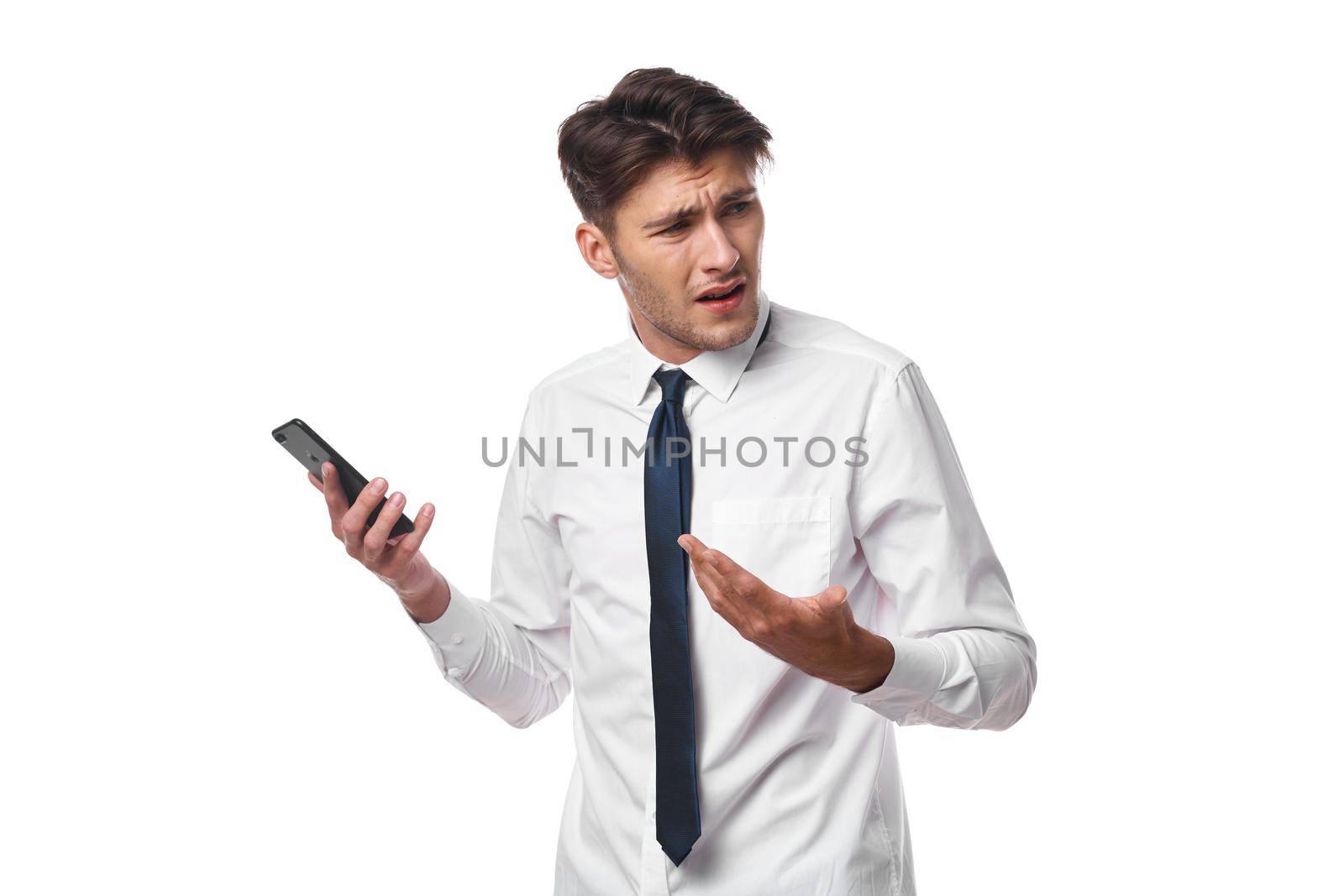 businessmen documents work office professional studio lifestyle. High quality photo