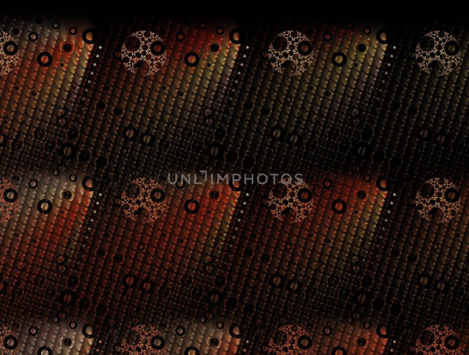Imaginatory lush fractal texture image abstract background