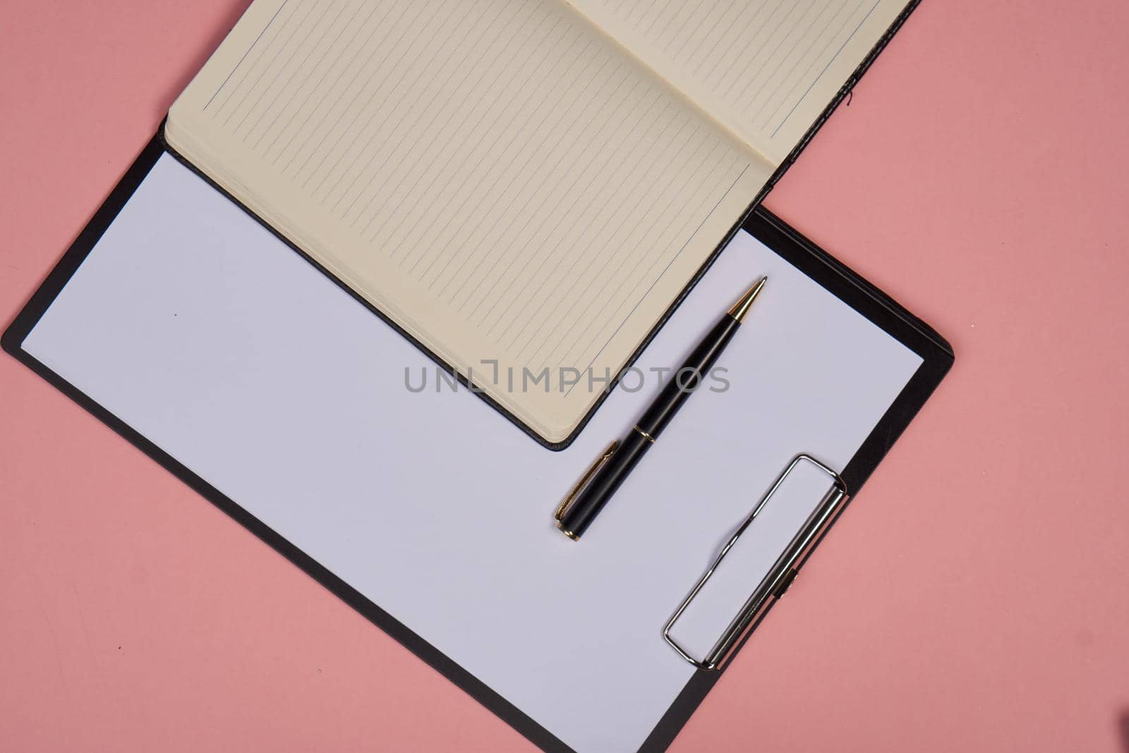 accessories office supplies notepad close-up business by Vichizh