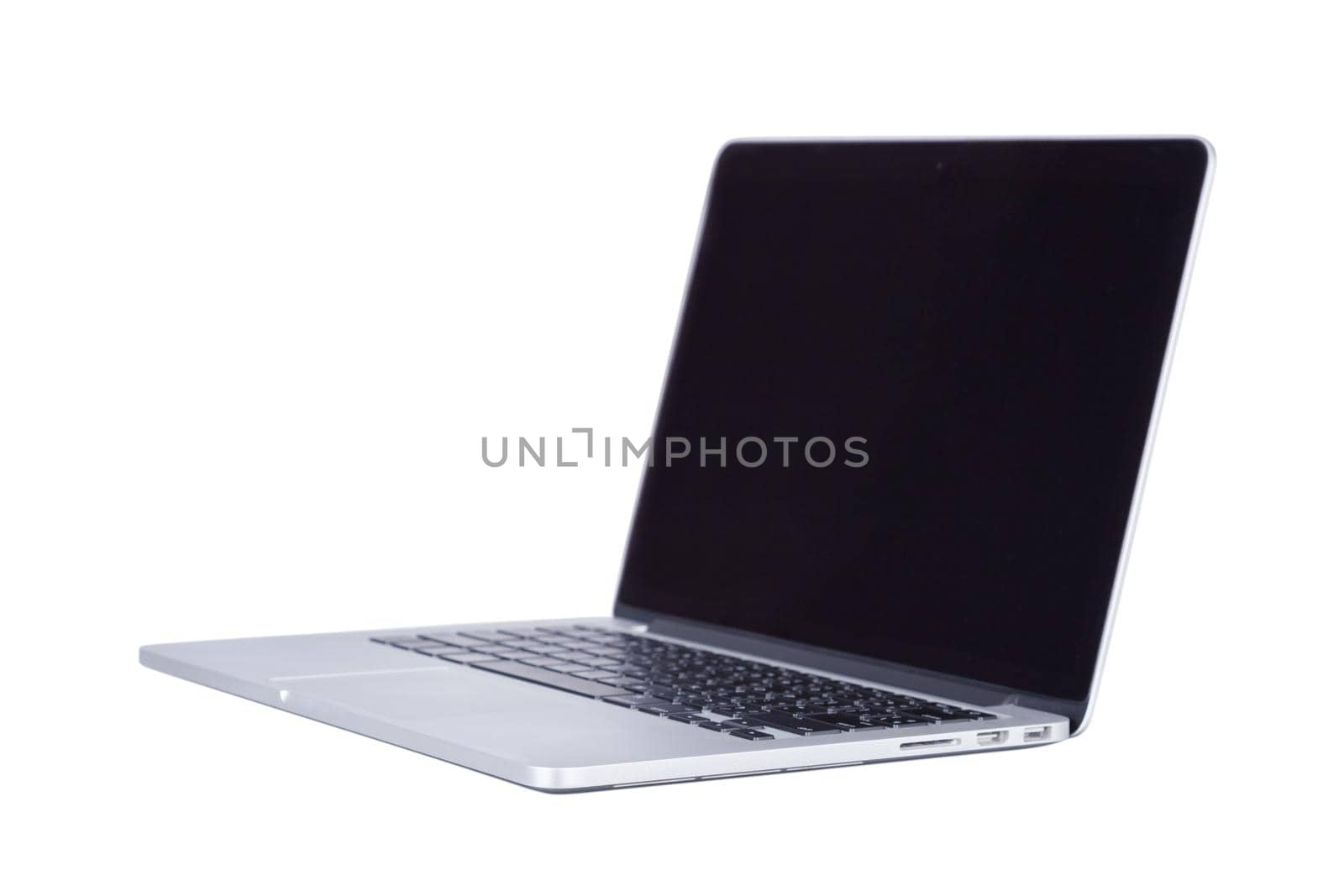 laptop computer isolated on white background by geargodz