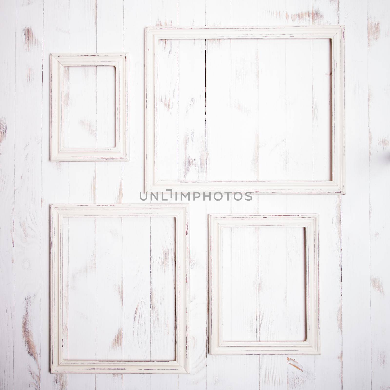 Shabby chic frames by oksix