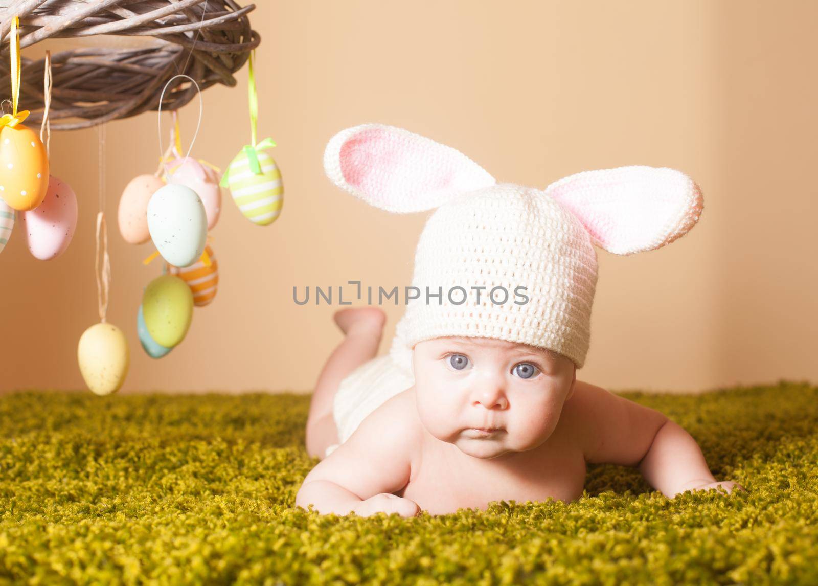 Baby Easter bunny by oksix