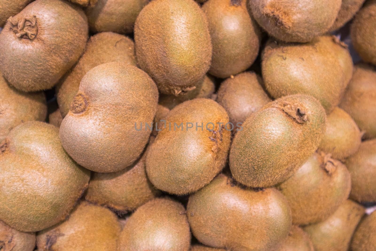 ripe delicious kiwi close-up as a background. High quality photo