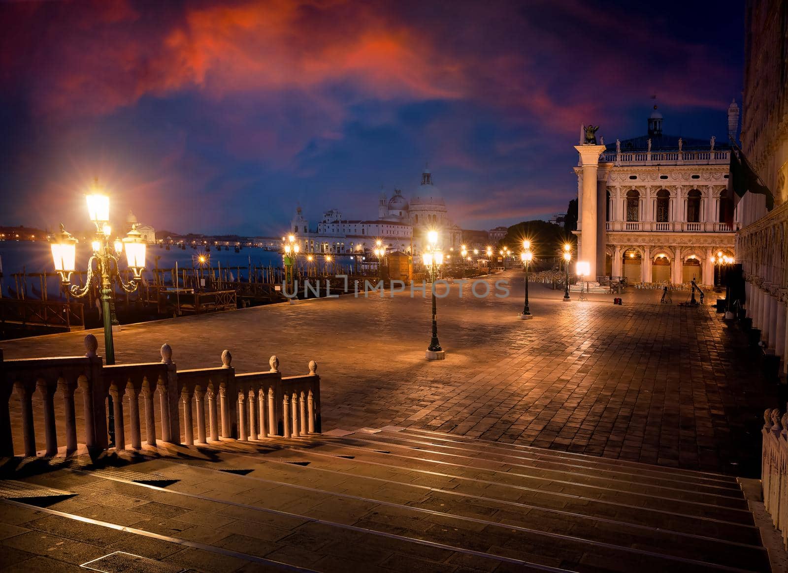 Venetian piazza San Marco by Givaga