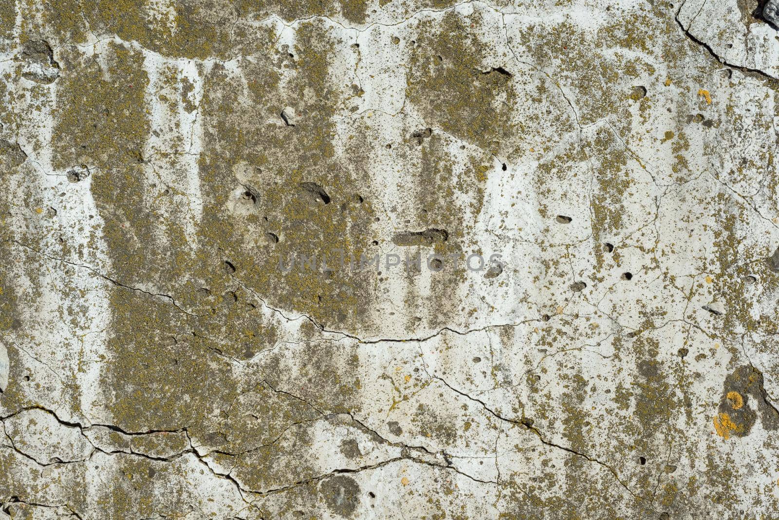 Cracked concrete gray cement texture closeup background,