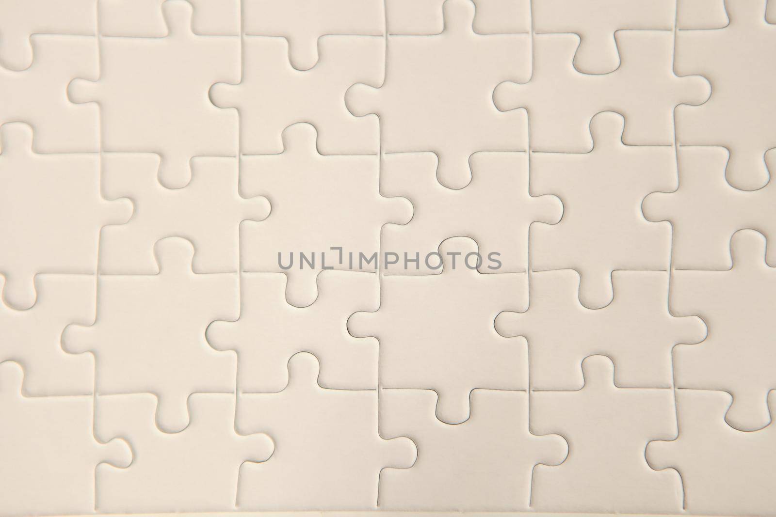 plan white puzzle surface for textured backgroung and abstracted wallpaper. copy space for text