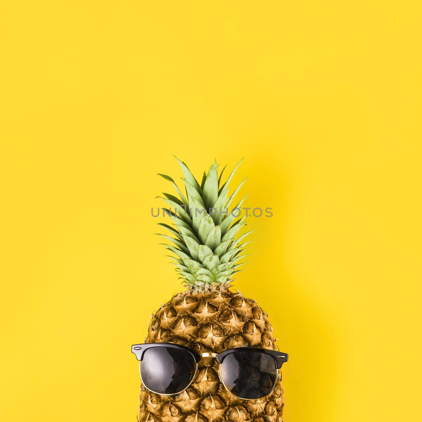 bright pineapple sunglasses by Zahard