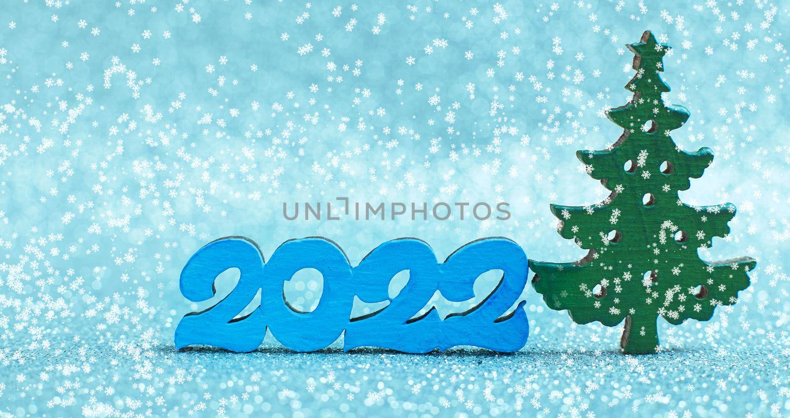 Merry Christmas and happy new year concept . Merry Christmas and Happy New Year glitter background 2022 by Maximusnd