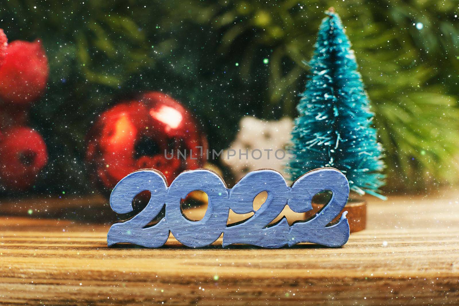 Merry Christmas and happy new year concept . Merry Christmas and Happy New Year 2022 by Maximusnd