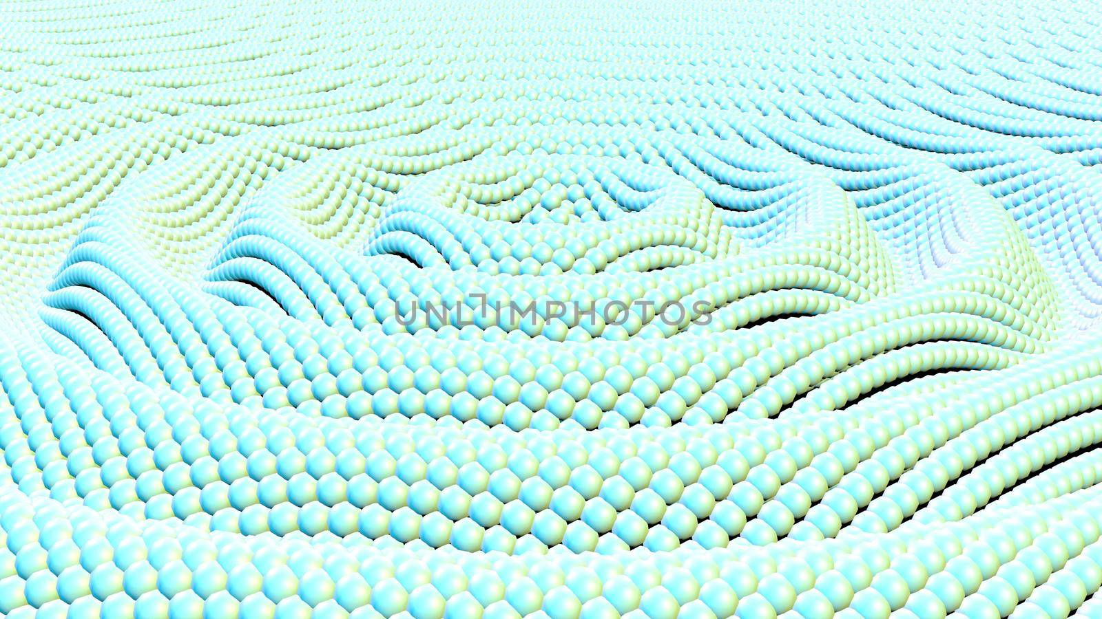 trend Color wave circle intro 3d render by Zozulinskyi