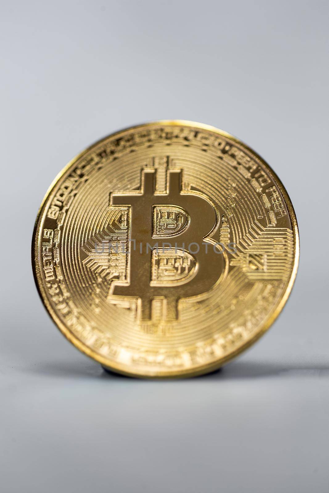 bitcoin cryptocurrency,Stock Market Concept. macro shot, gold virtual money, Technology, business, trading stock market concept modern background closeup