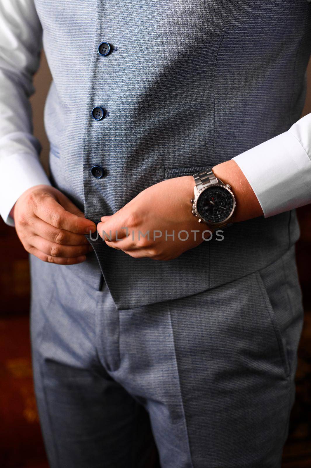 Groom's morning, details and husband's meeting on the wedding day. by Niko_Cingaryuk