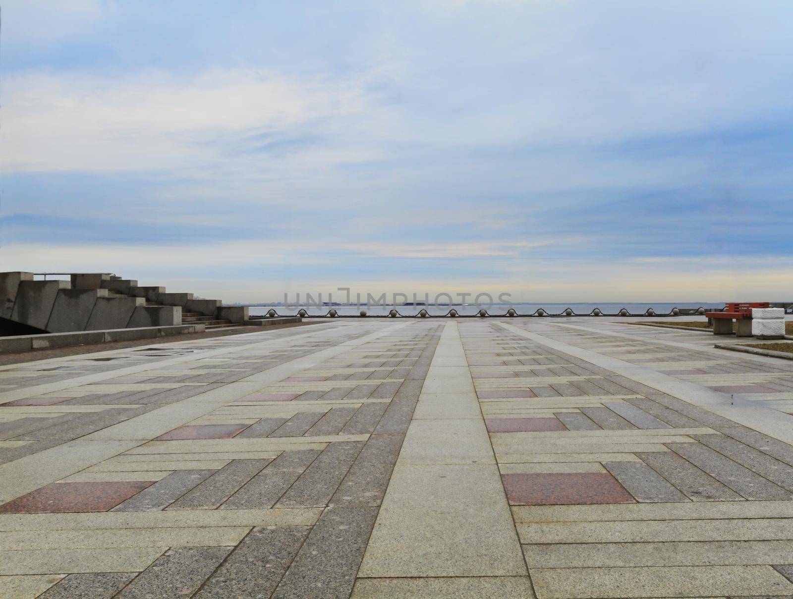 views of the waterfront. Gulf of Finland