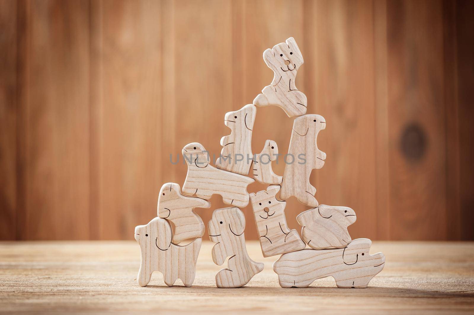 wooden toy animals by norgal