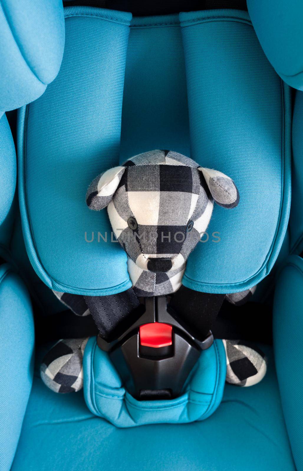 Blue child safety seat by norgal