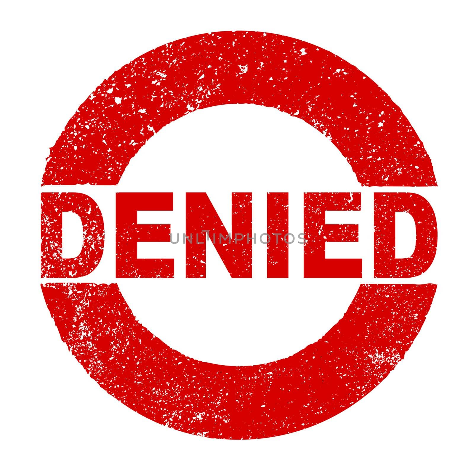 Rubber Ink Stamp Denied by Bigalbaloo