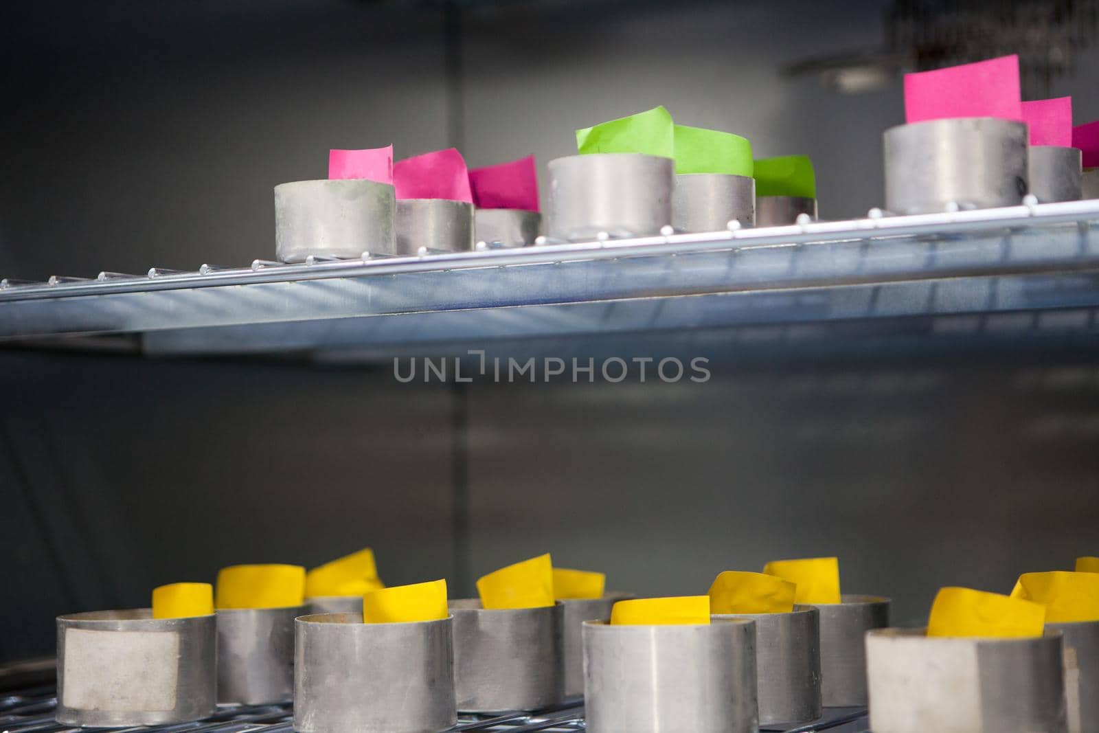 Soil samples for testing in the laboratory. soil samples for moisture content test at the oven. soil mechanic tests