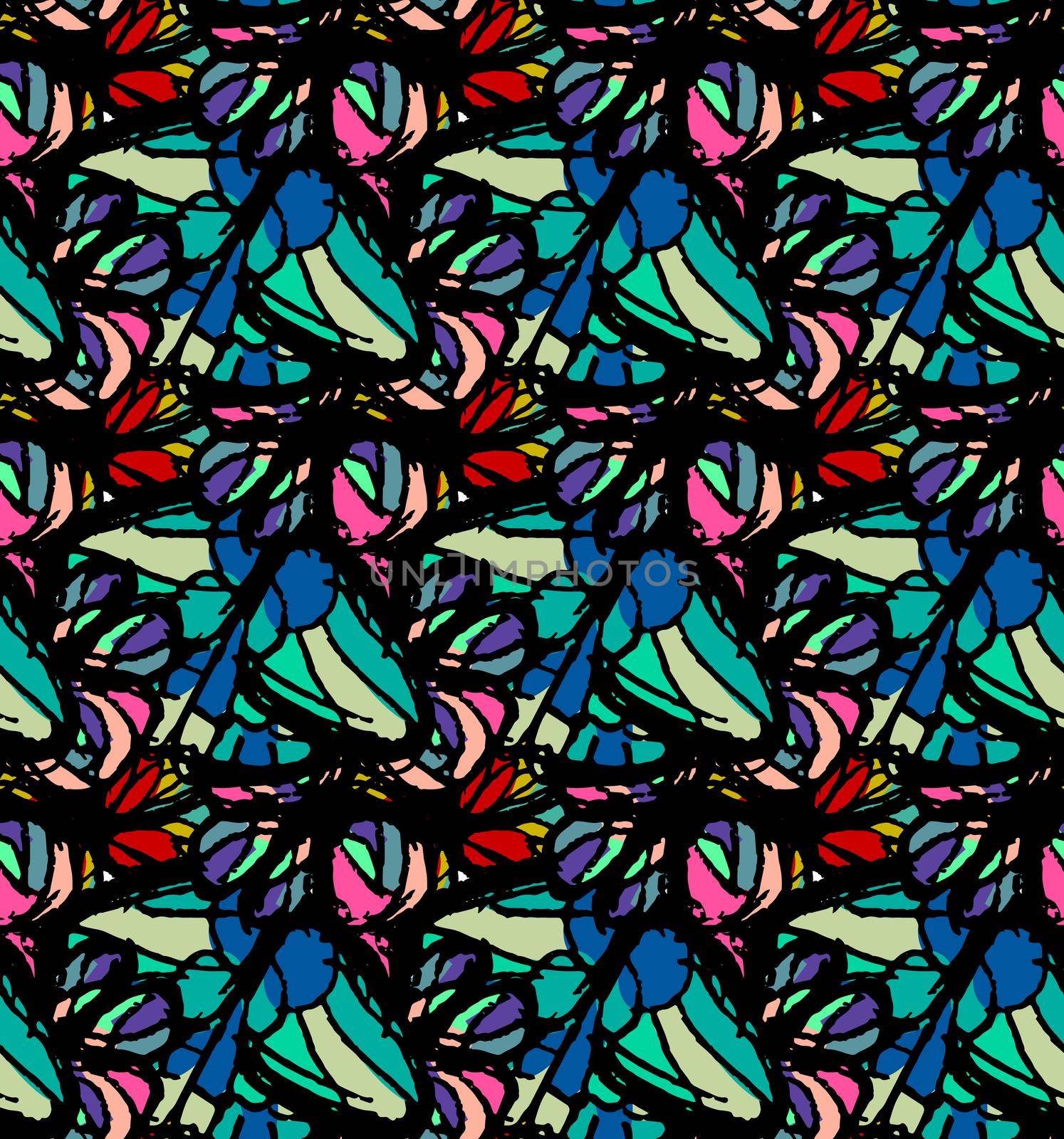 Monarch butterfly pattern wings. Flight of bright blue butterflies abstract background.