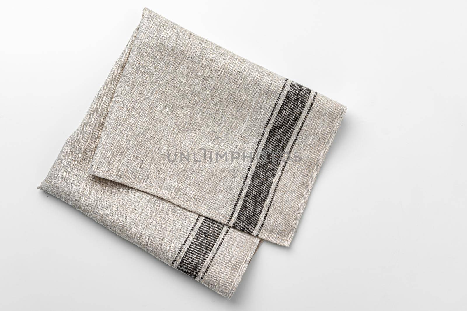 kitchen cloth (napkin) isolated on white background