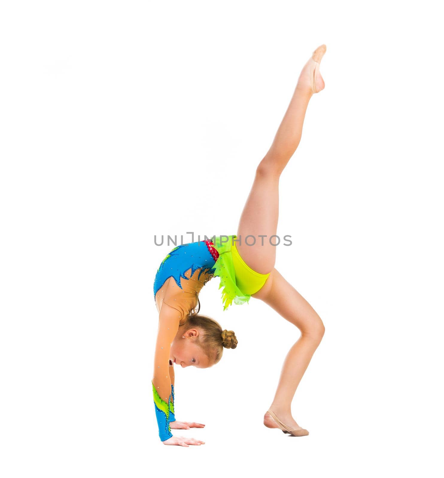 tittle gymnast doing an exercise by GekaSkr