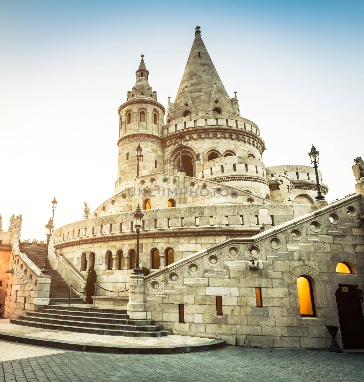 fishermen Bastion in Budapest by GekaSkr