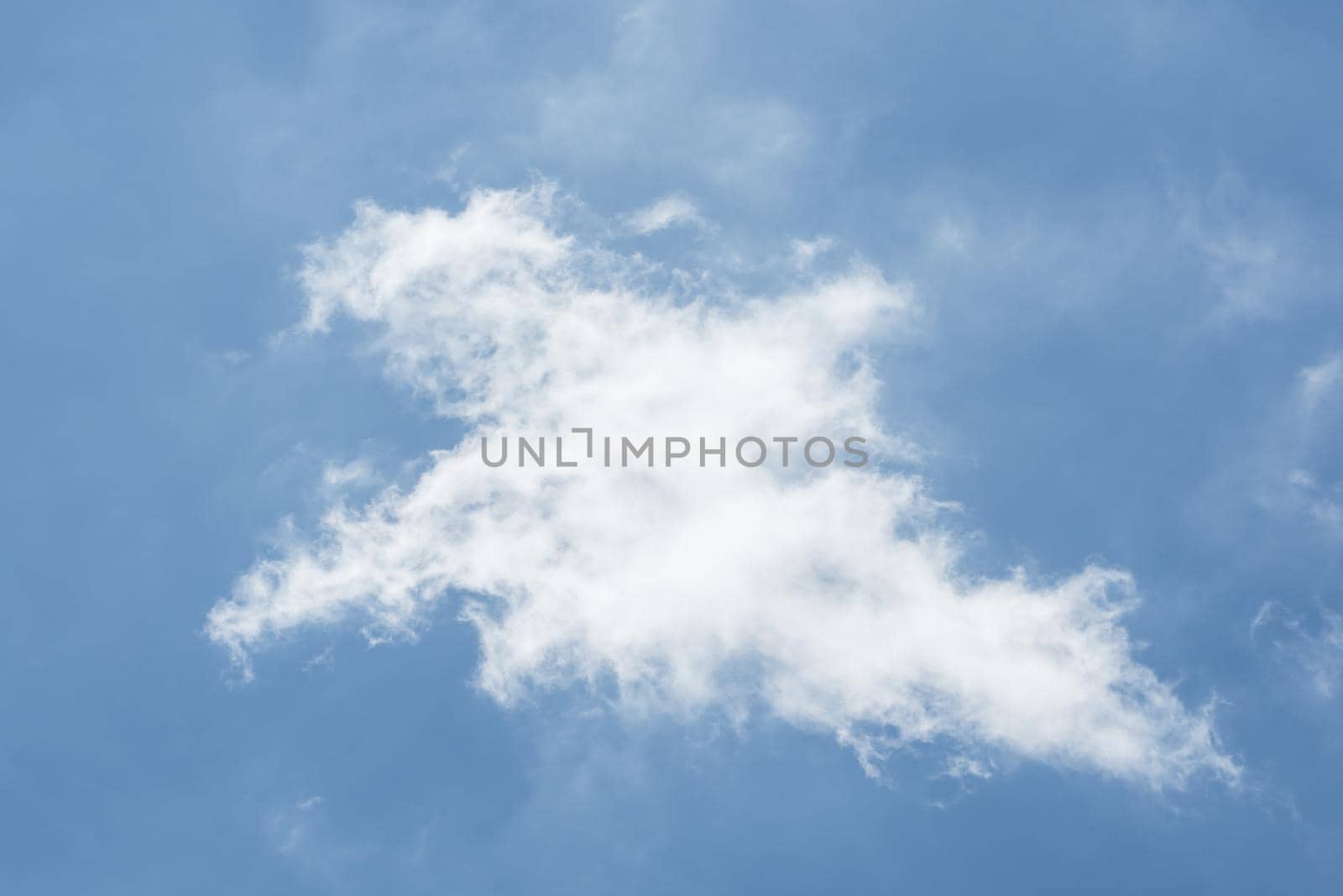 Blue sky and clouds