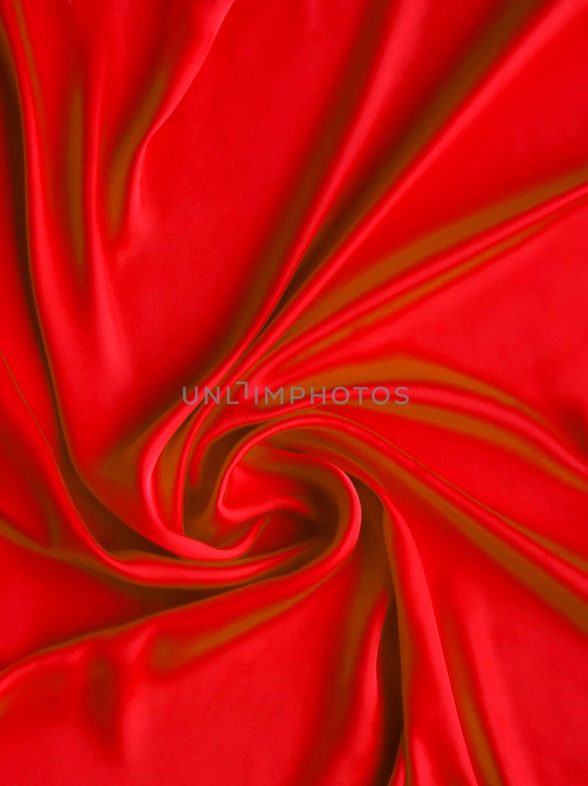 luxurious red satin background close up for postcard or abstracted wallpaper