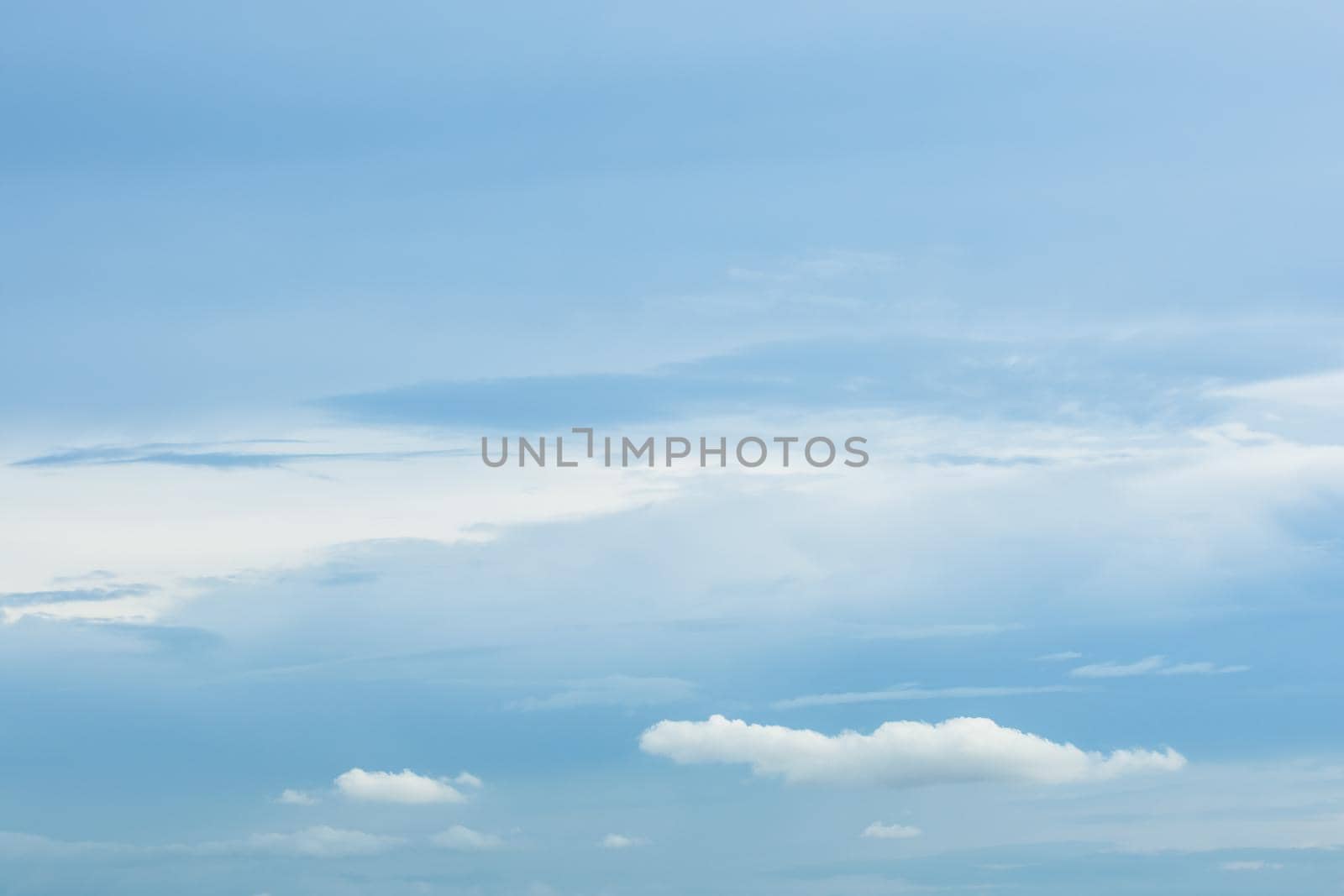 Blue sky and clouds