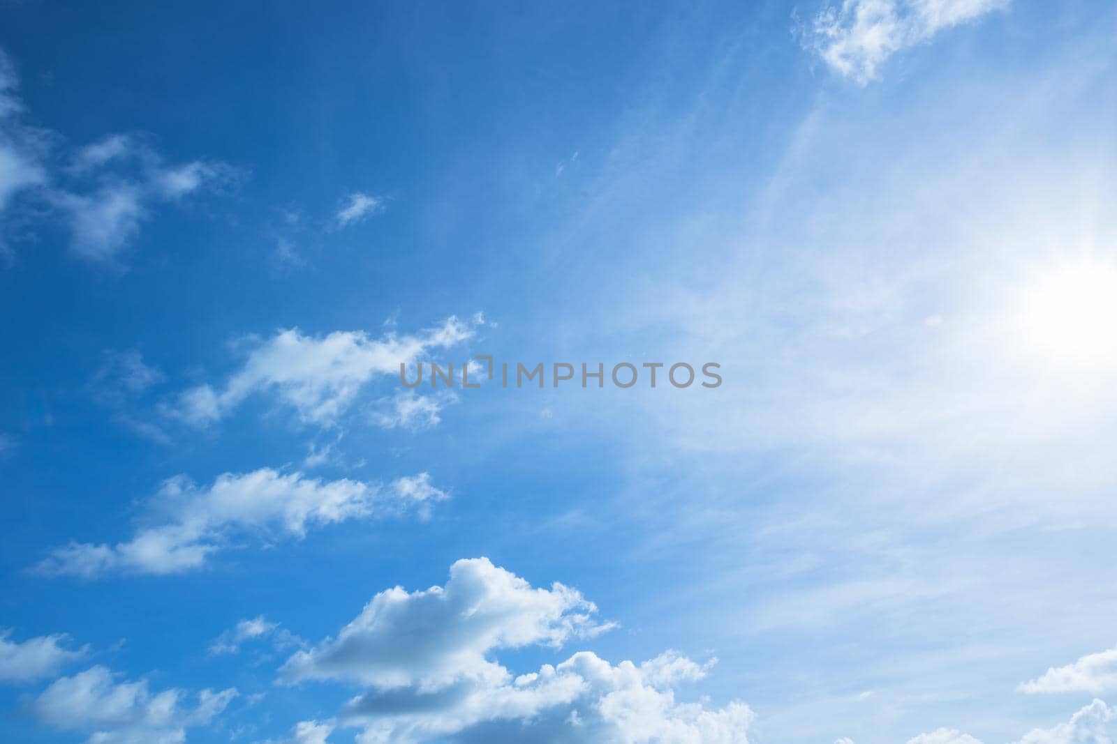 Sky shooting and beautiful clouds