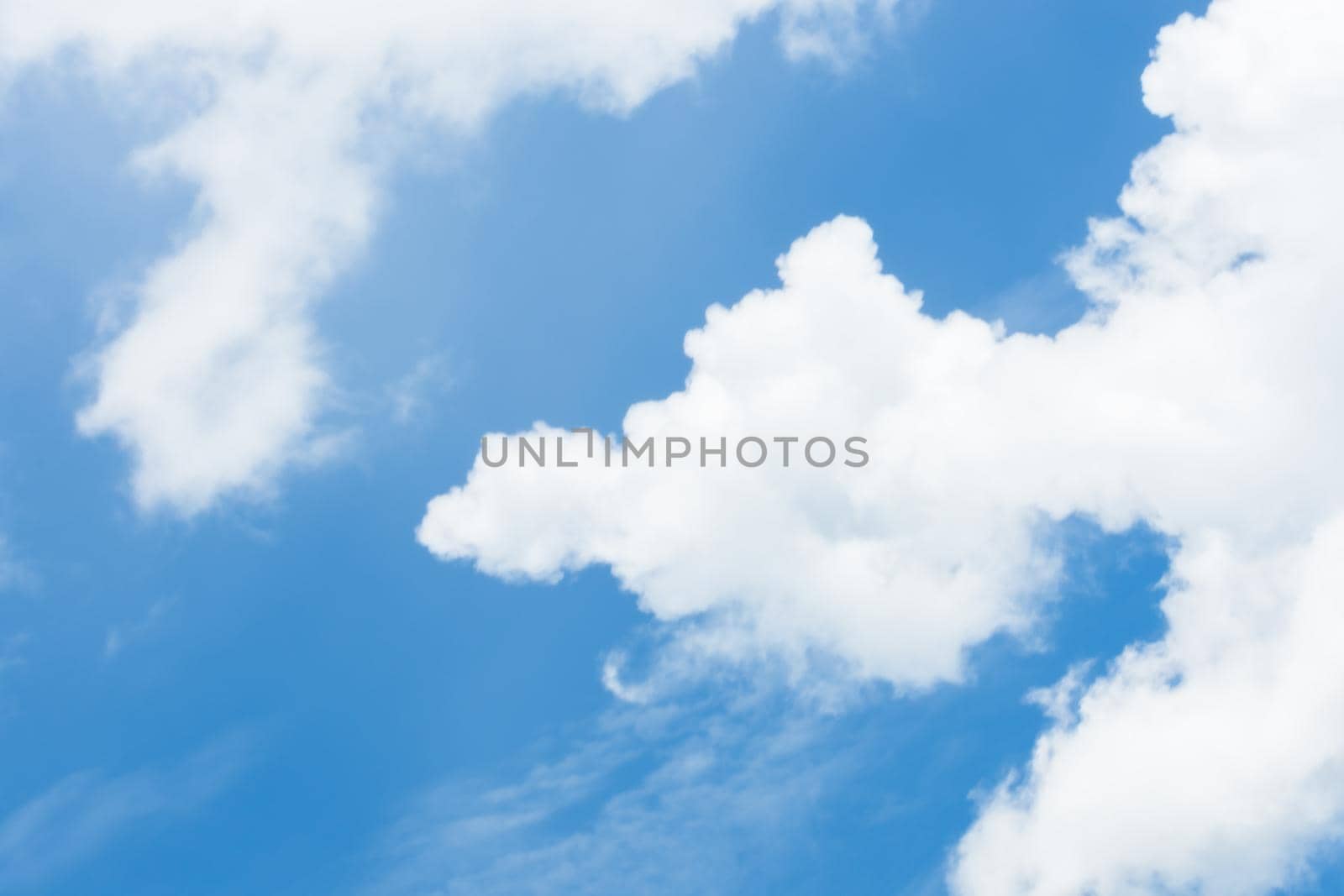 Blue sky and clouds