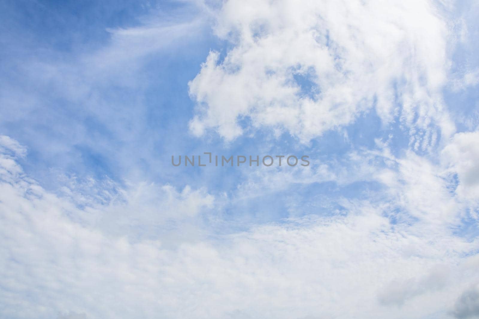 Blue sky and clouds