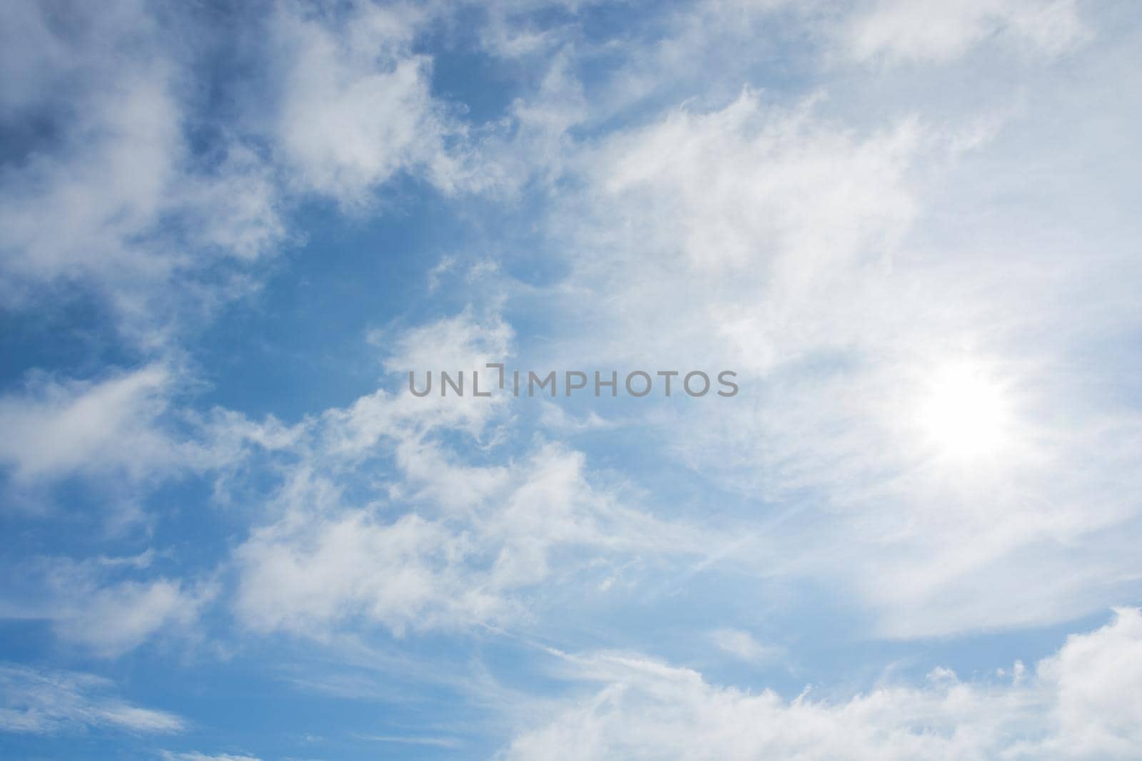 Sky shooting and beautiful clouds