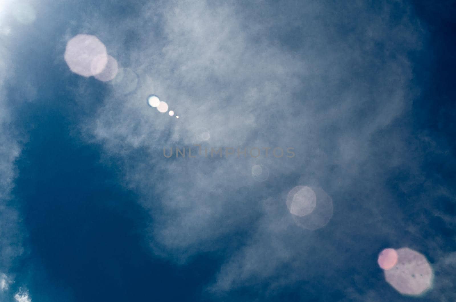 Incredibly wonderful lush cumulus clouds against a blue sky - Image