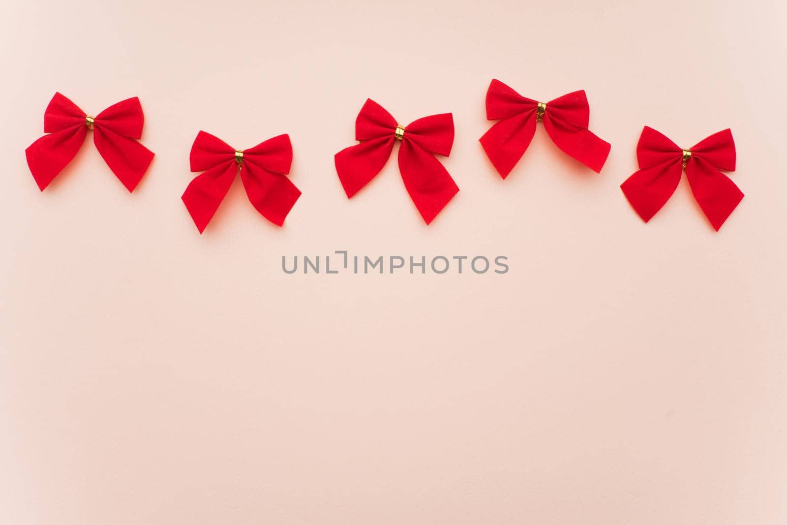 Christmas composition. Christmas gifts, Flat lay, top view.