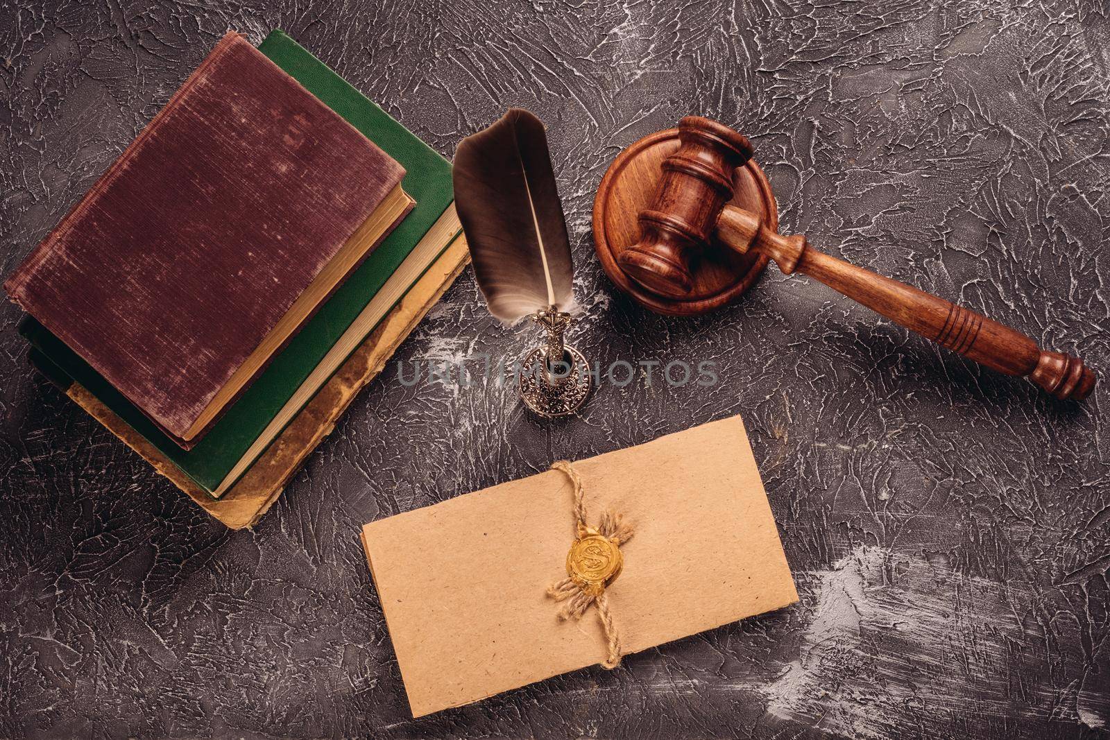 Notary public, attorney. Law concept with stamp in courtroom. law judge contract court legal trust legacy stamp.