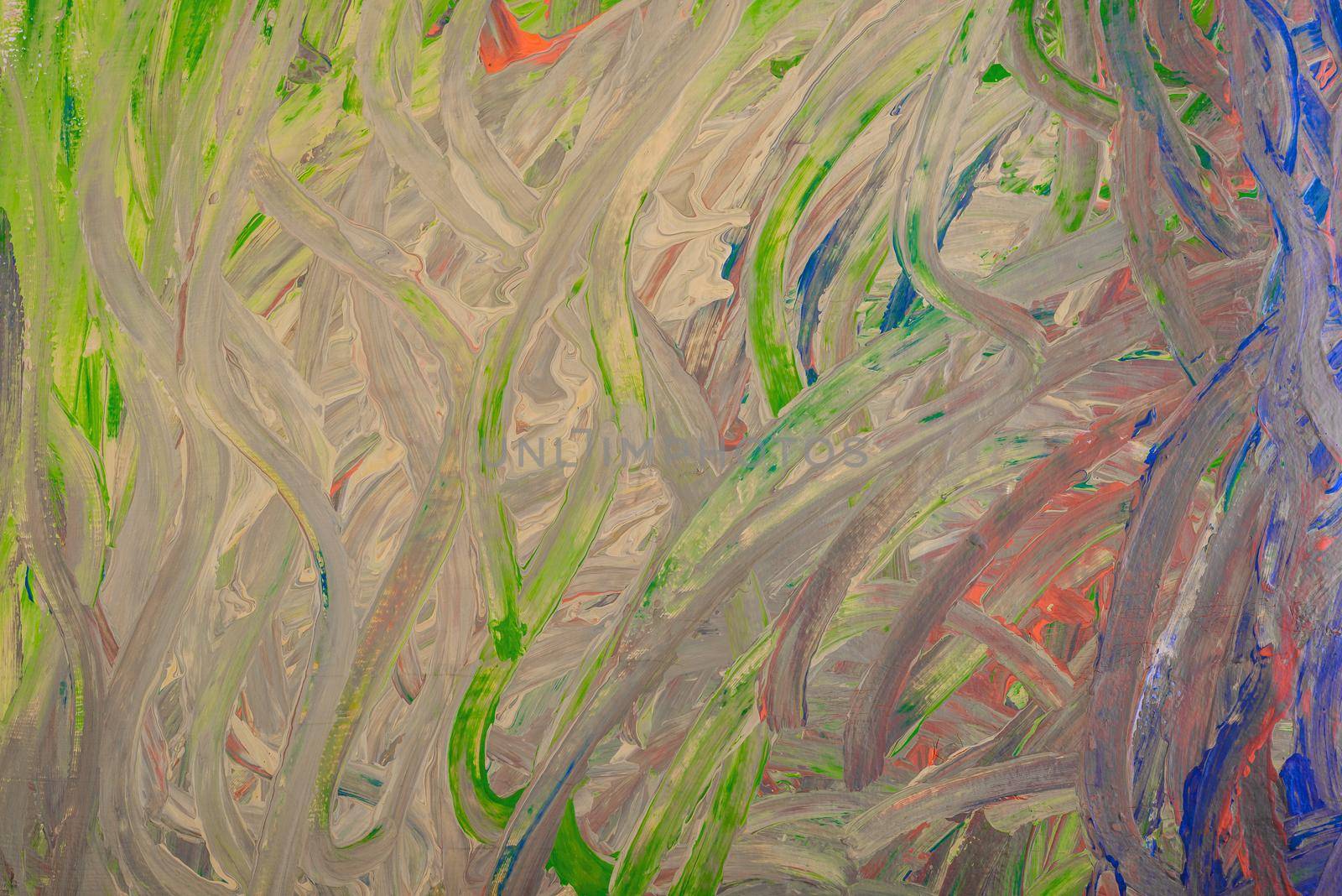 abstract painting written by fingers of hands. texture background the arts.