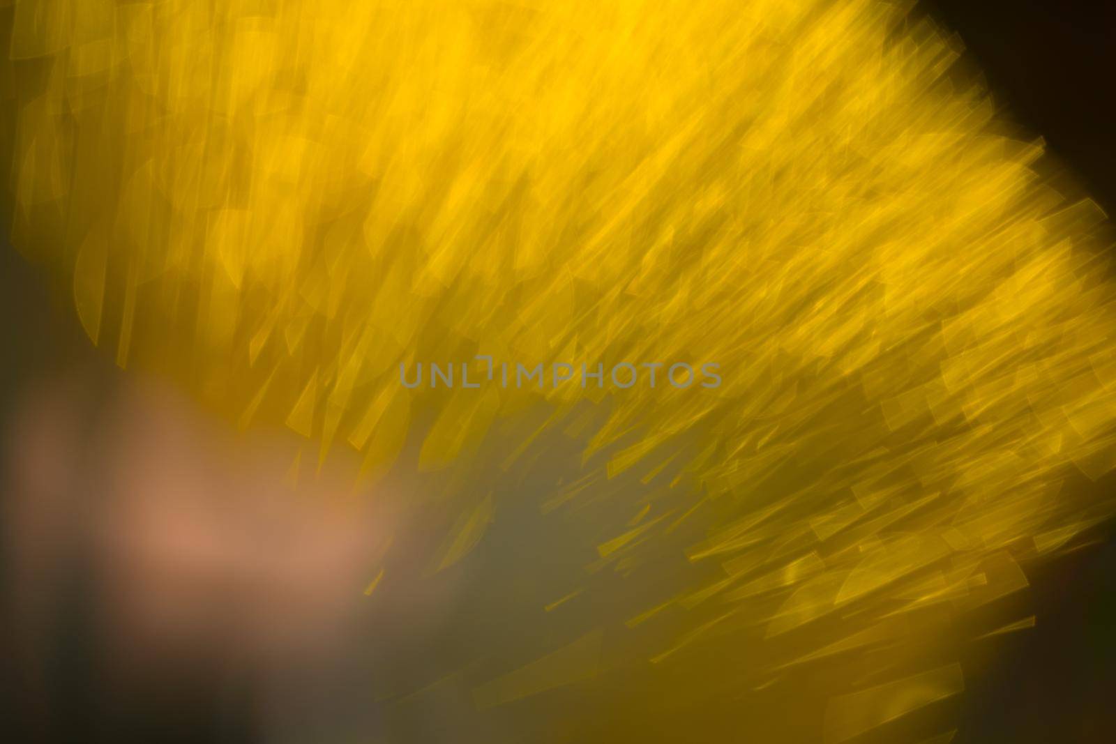 Multicolored rainbow large bokeh effect background - image