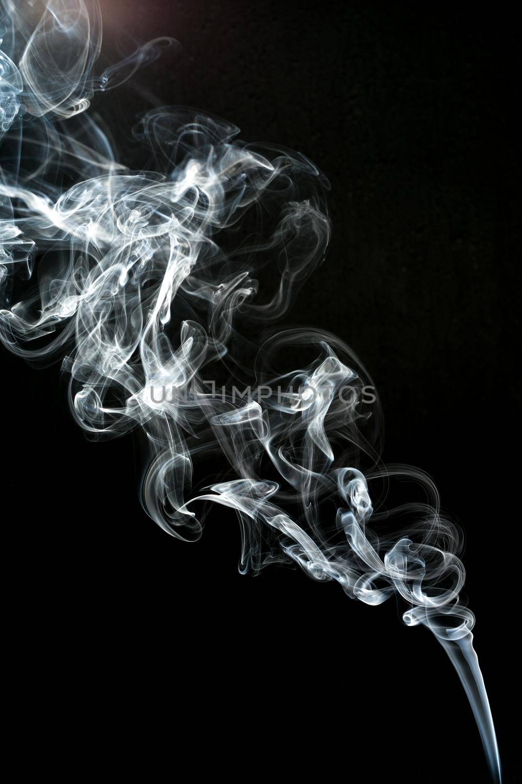 smoke cloud with black background. fog texture - image