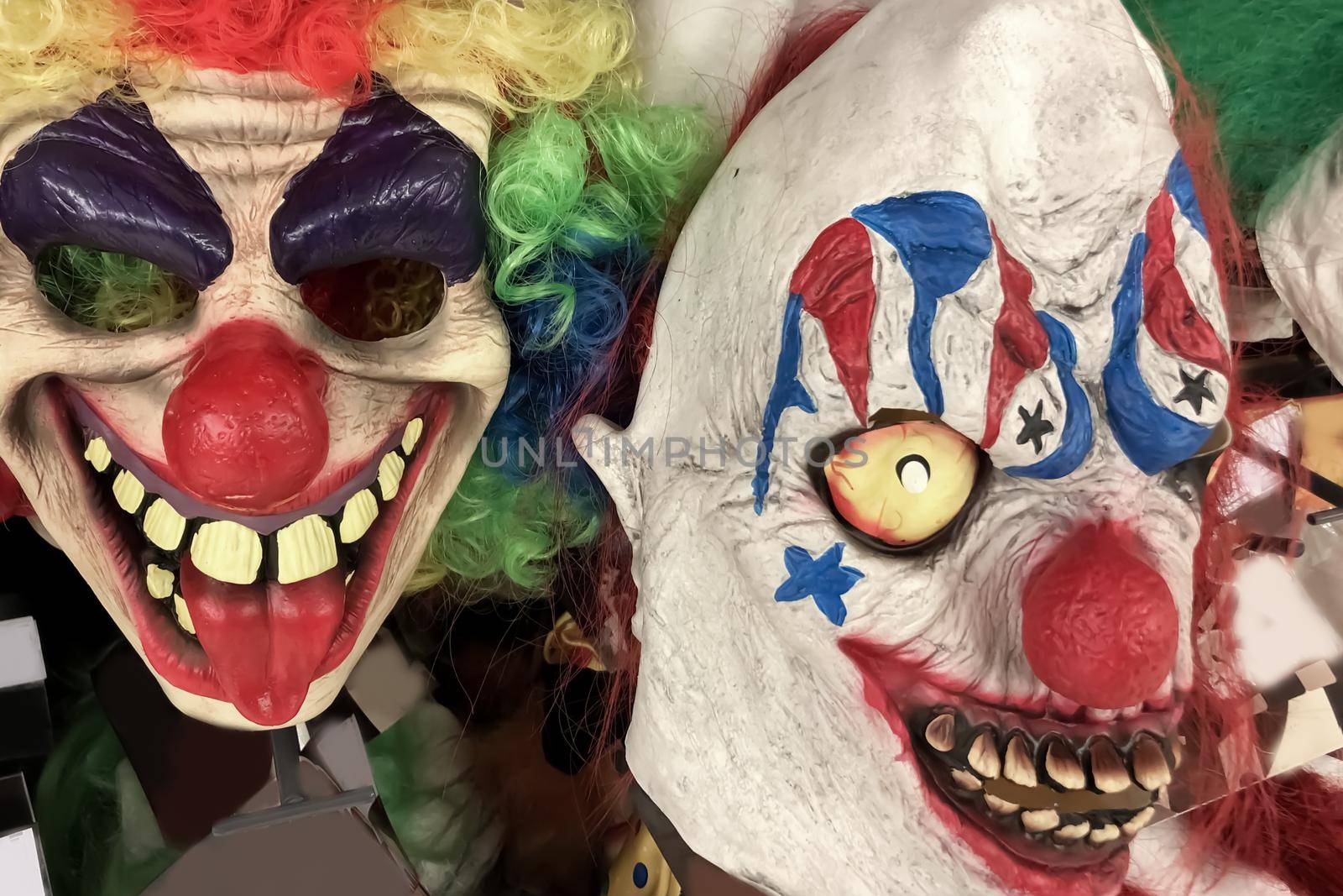 Zombie scary clown Halloween Costume Store