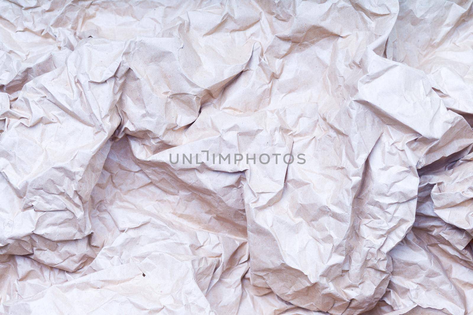wrinkled paper texture or background - image