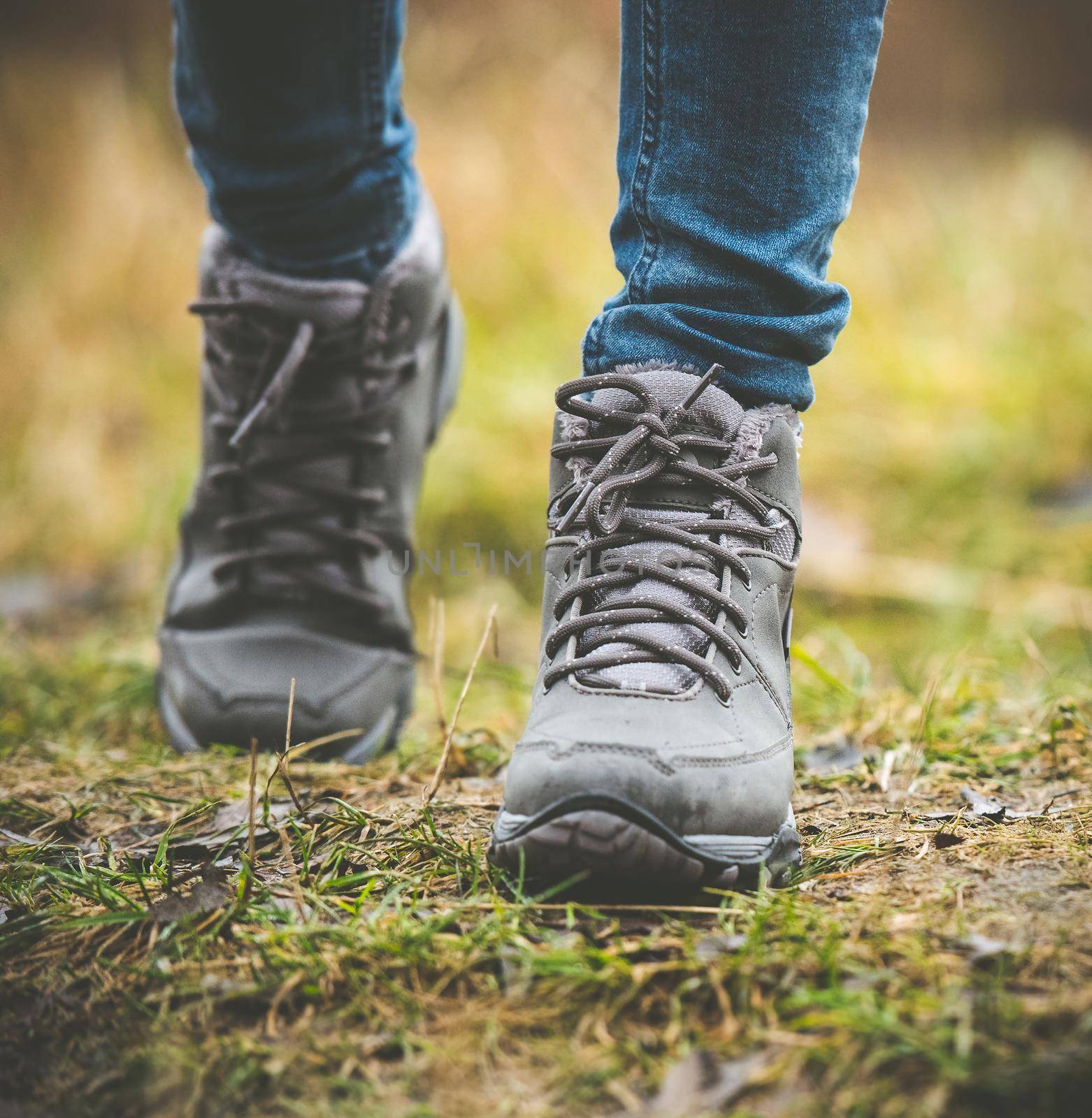 shoes in a forest by GekaSkr