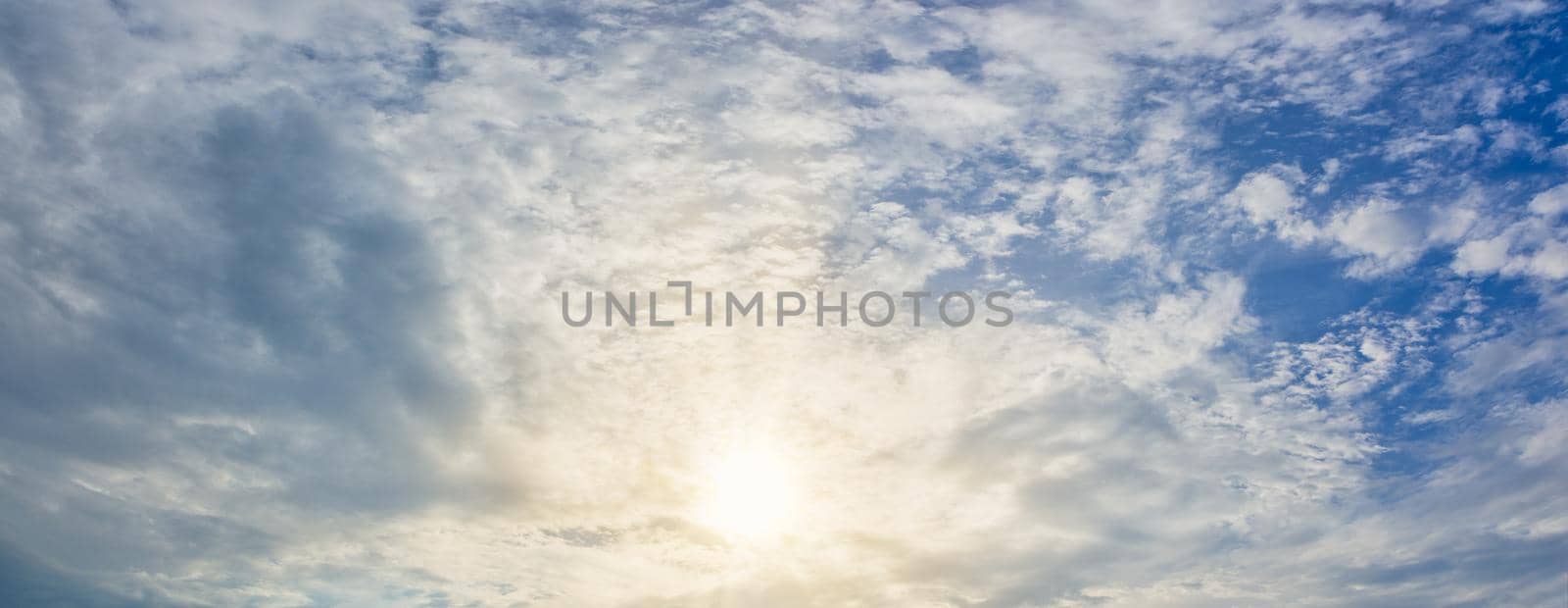 Cloud background and blue sky